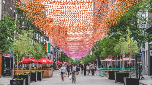 Montreal MTL Saint Catherine Street Gay Village