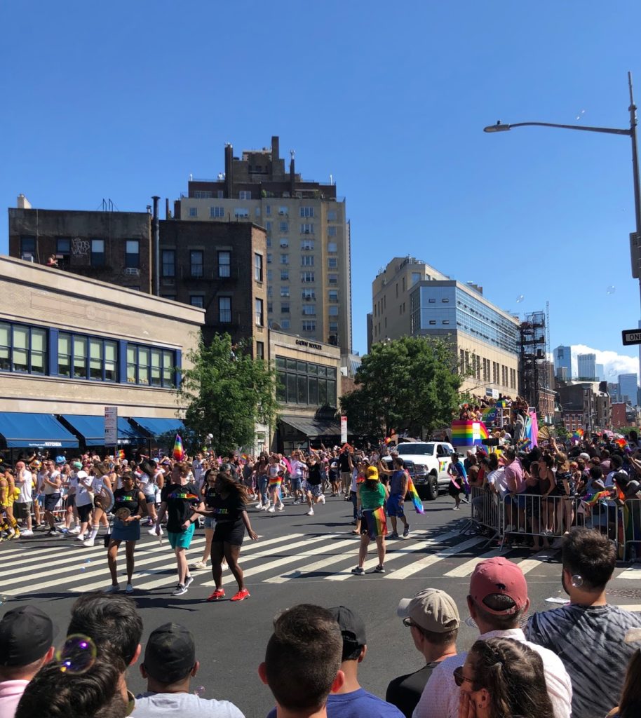 world pride parade in NYC 2019